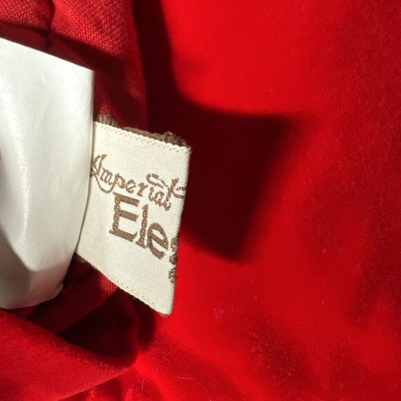 Vintage 1991 Imperial Elegance Needlepoint Christmas Stocking Santa Cotton Wool - Picture 4 of 7